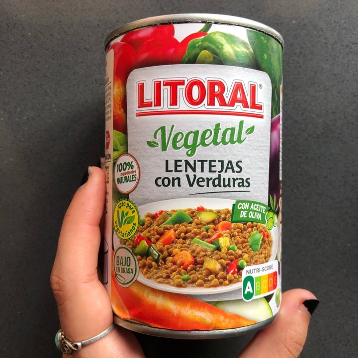 review photo of Litoral Lentejas Con Verduras shared by @laiavegana on 17 Sep 2021 - review