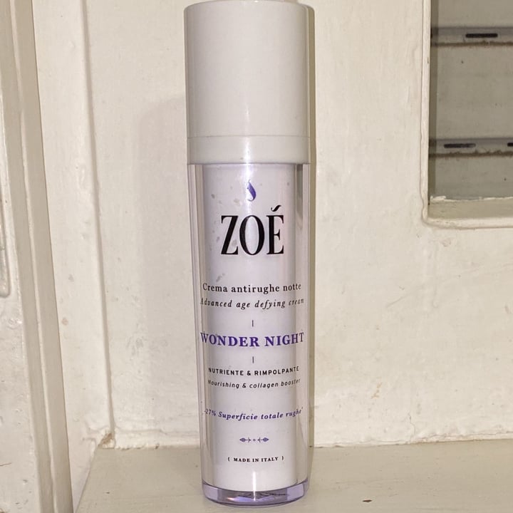 review photo of Zoé crema antirughe notte shared by @seitan1 on 18 Jun 2022 - review
