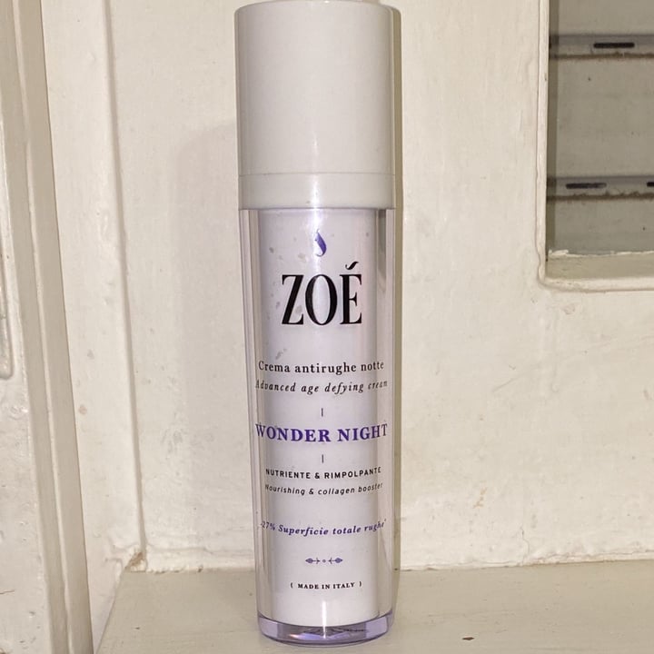 photo of Zoé crema antirughe notte shared by @seitan1 on  18 Jun 2022 - review