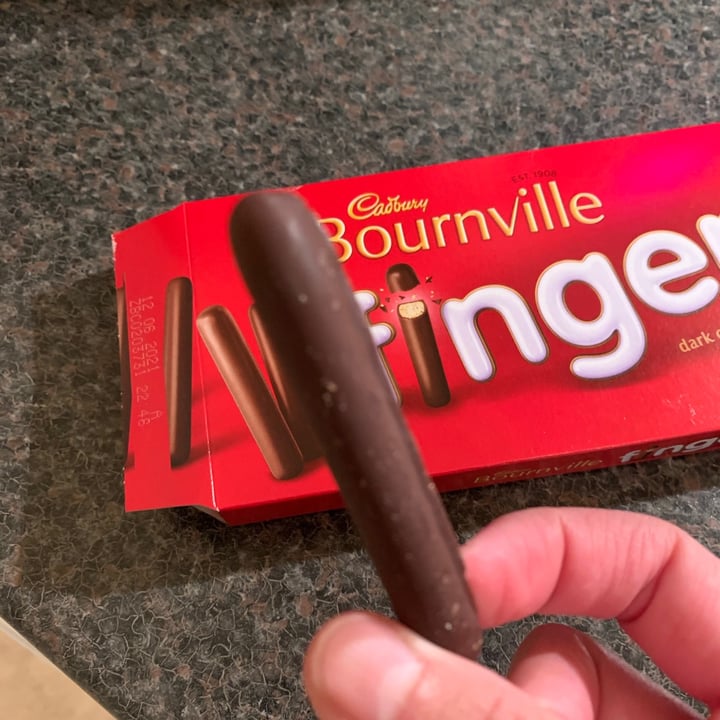 review photo of Cadbury Bournville Fingers shared by @julesbateman on 01 Dec 2020 - review
