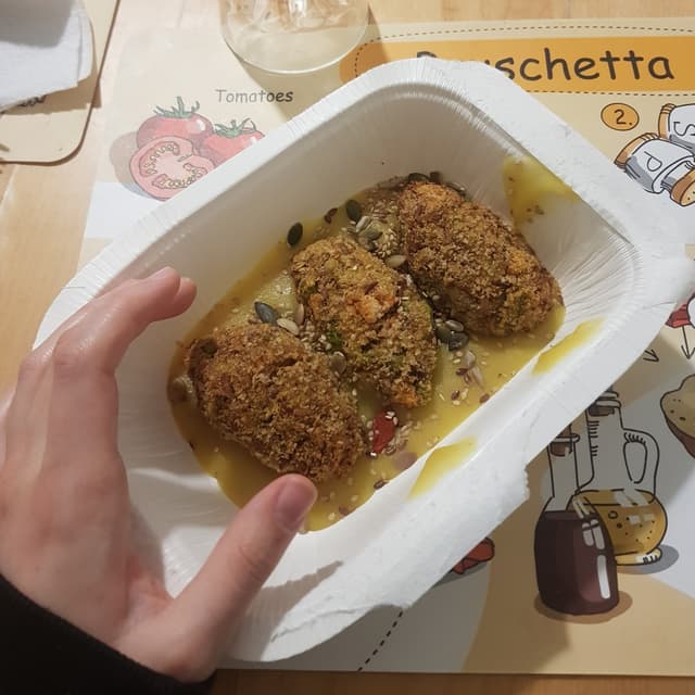 菜肴“Piatto unico”的照片