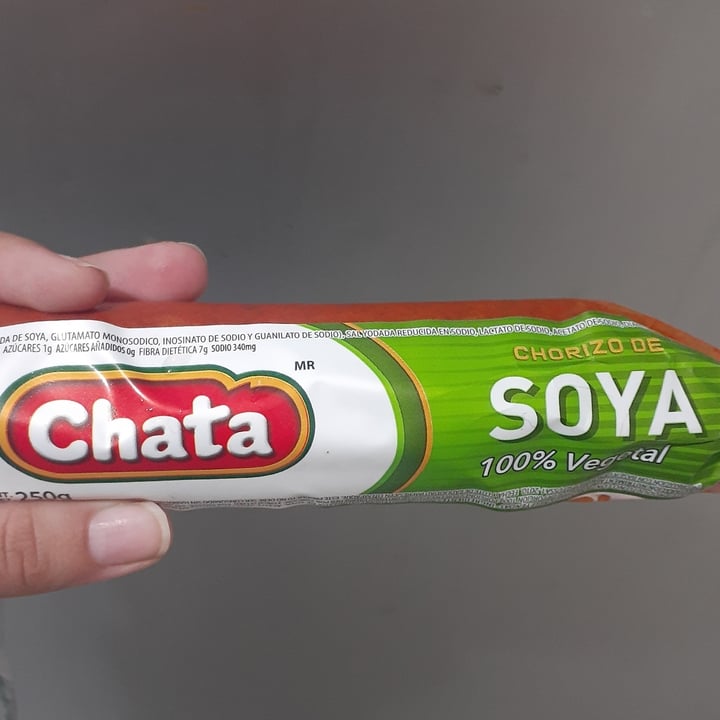photo of La Chata Chorizo de soya shared by @kareex on  01 Oct 2021 - review