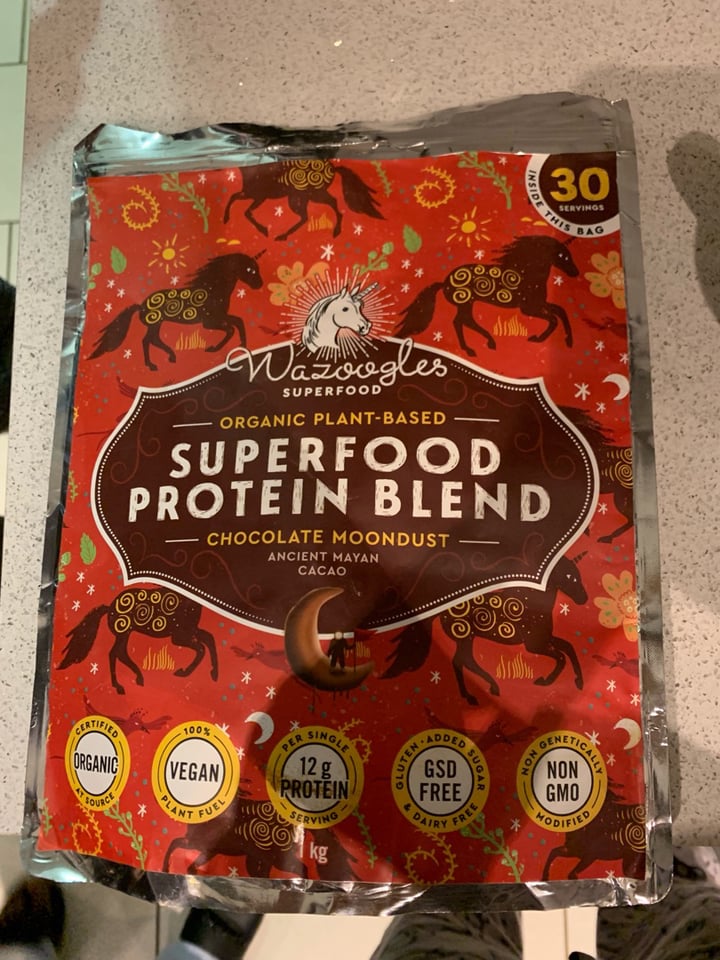 photo of Wazoogles Superfood Superfood Protein Blend - Chocolate Moondust shared by @vishanta on  01 Oct 2019 - review