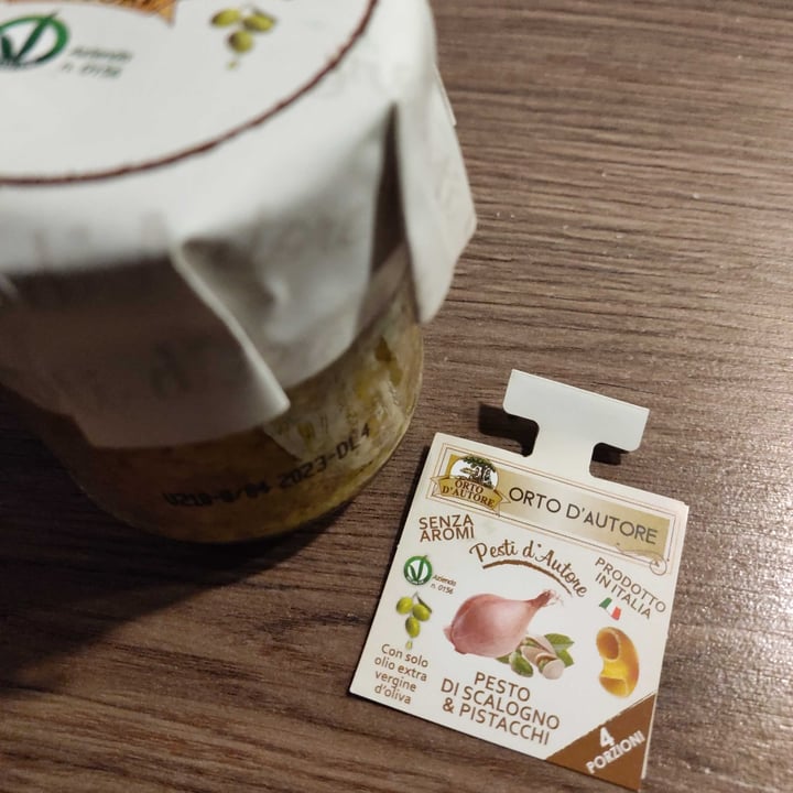 review photo of Orto d'Autore Pesto di scalogni e pistacchi shared by @martygio on 04 Aug 2021 - review