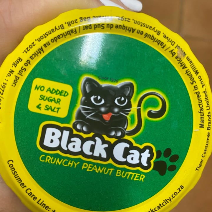 photo of Black  cat crunchy peanut butter Black  Cat Crunchy Peanut Butter shared by @bianca1701 on  21 Sep 2021 - review