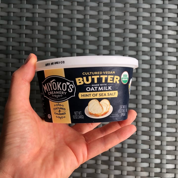 photo of Miyoko's Creamery Butter Made With Oat Milk Hint Of Sea Salt shared by @germainew on  08 Oct 2021 - review