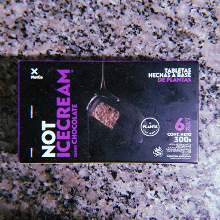 photo of NotCo Not Icecream sabor Chocolate Tabletas Hechas a Base de Plantas shared by @nanicuadern on  26 Apr 2022 - review