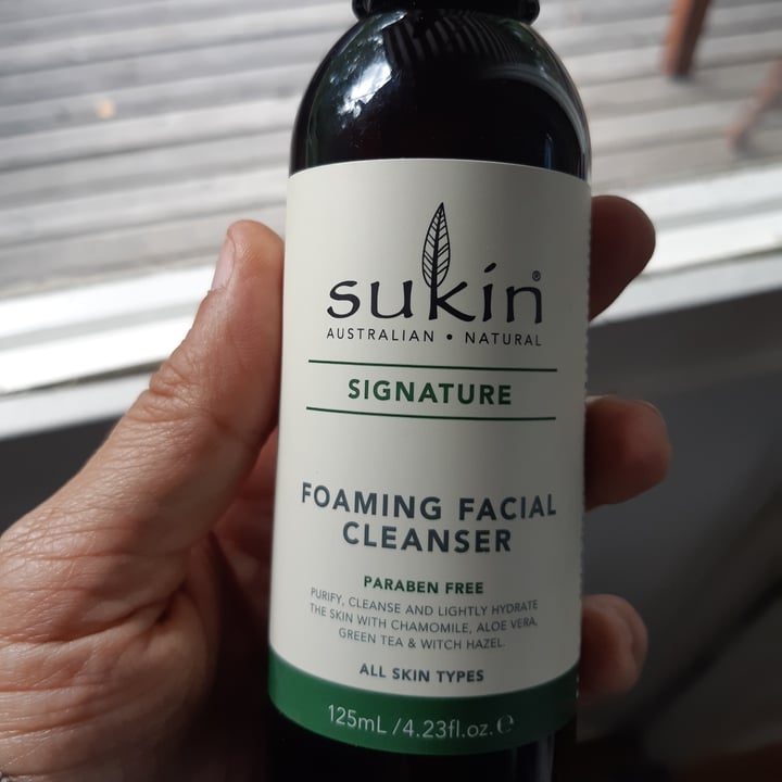 photo of Sukin Foaming Facial Cleanser shared by @carolicagigas on  01 Aug 2020 - review