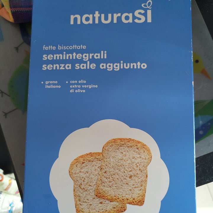 photo of Natura Sì Fette biscottate semintegrali senza sale aggiunto shared by @lilly81 on  21 Sep 2022 - review