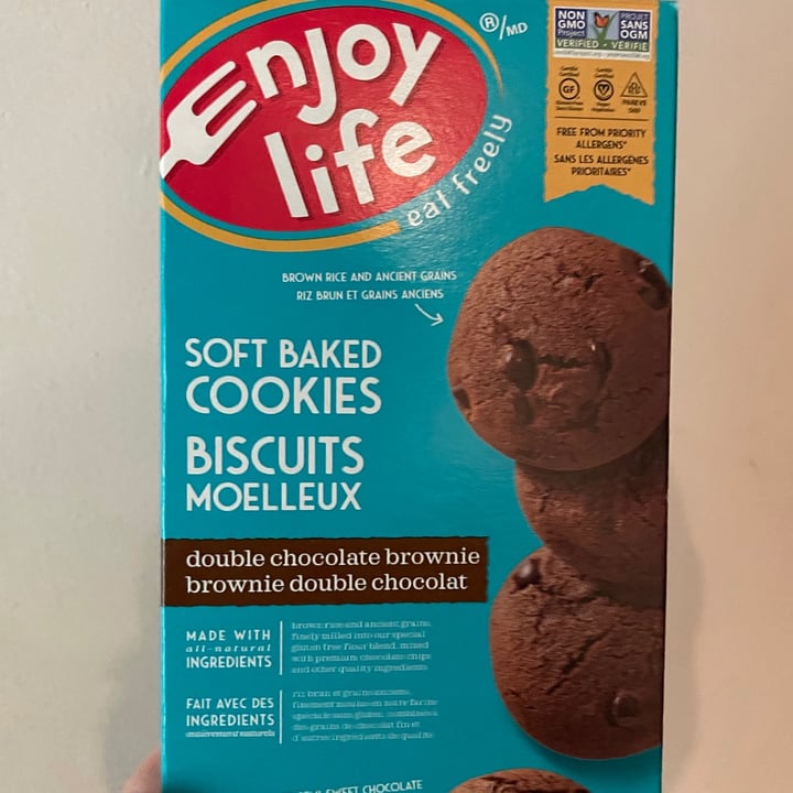 photo of Enjoy Life Double Chocolate Brownie Soft Baled Cookies shared by @lisadtb on  09 Aug 2021 - review