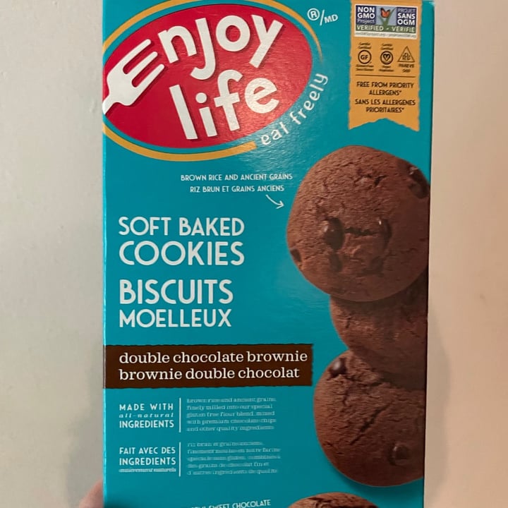 review photo of Enjoy Life Double Chocolate Brownie Soft Baled Cookies shared by @lisadtb on 09 Aug 2021 - review
