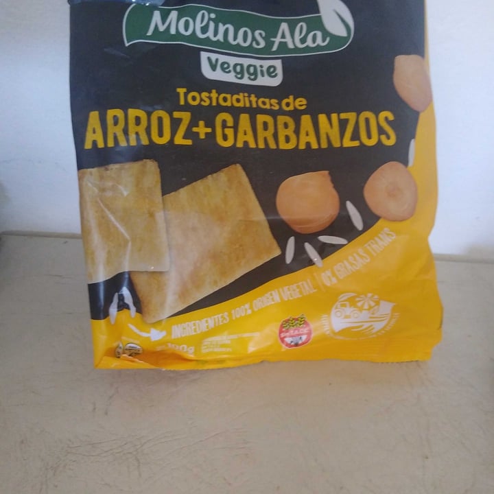 review photo of Molinos Ala Tostaditas de Arroz y Garbanzos shared by @ecapli on 07 Mar 2022 - review