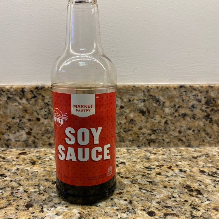photo of Market Pantry soy sauce shared by @veganmeandyou on  08 May 2022 - review