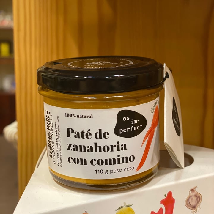 photo of es im-perfect Paté De Zanahoria Con Comino shared by @belendharmakat on  01 Nov 2020 - review