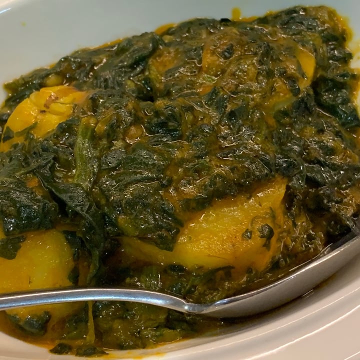 photo of New Bombay Palace Saag Aloo shared by @naivoncake on  26 Aug 2020 - review