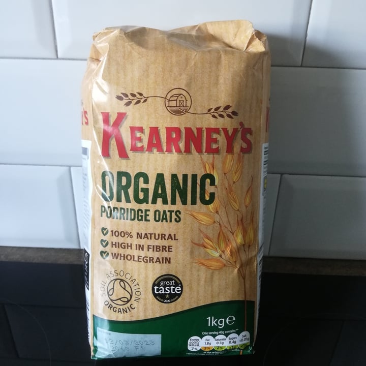 photo of kearney's Organic Porridge Oat shared by @danipontes on  07 May 2022 - review