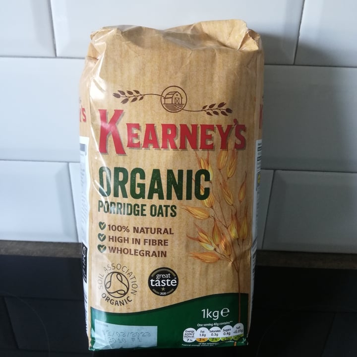 review photo of kearney's Organic Porridge Oat shared by @danipontes on 07 May 2022 - review
