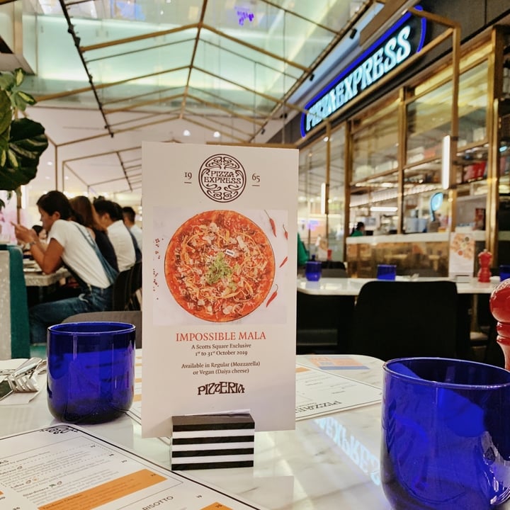 photo of PizzaExpress Impossible Mala Pizza shared by @goodvibesonly on  10 Oct 2019 - review
