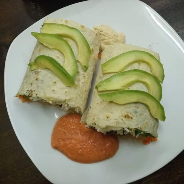 photo of Green falafel Mega Vegan Durum shared by @andremperatriz on  26 Dec 2019 - review