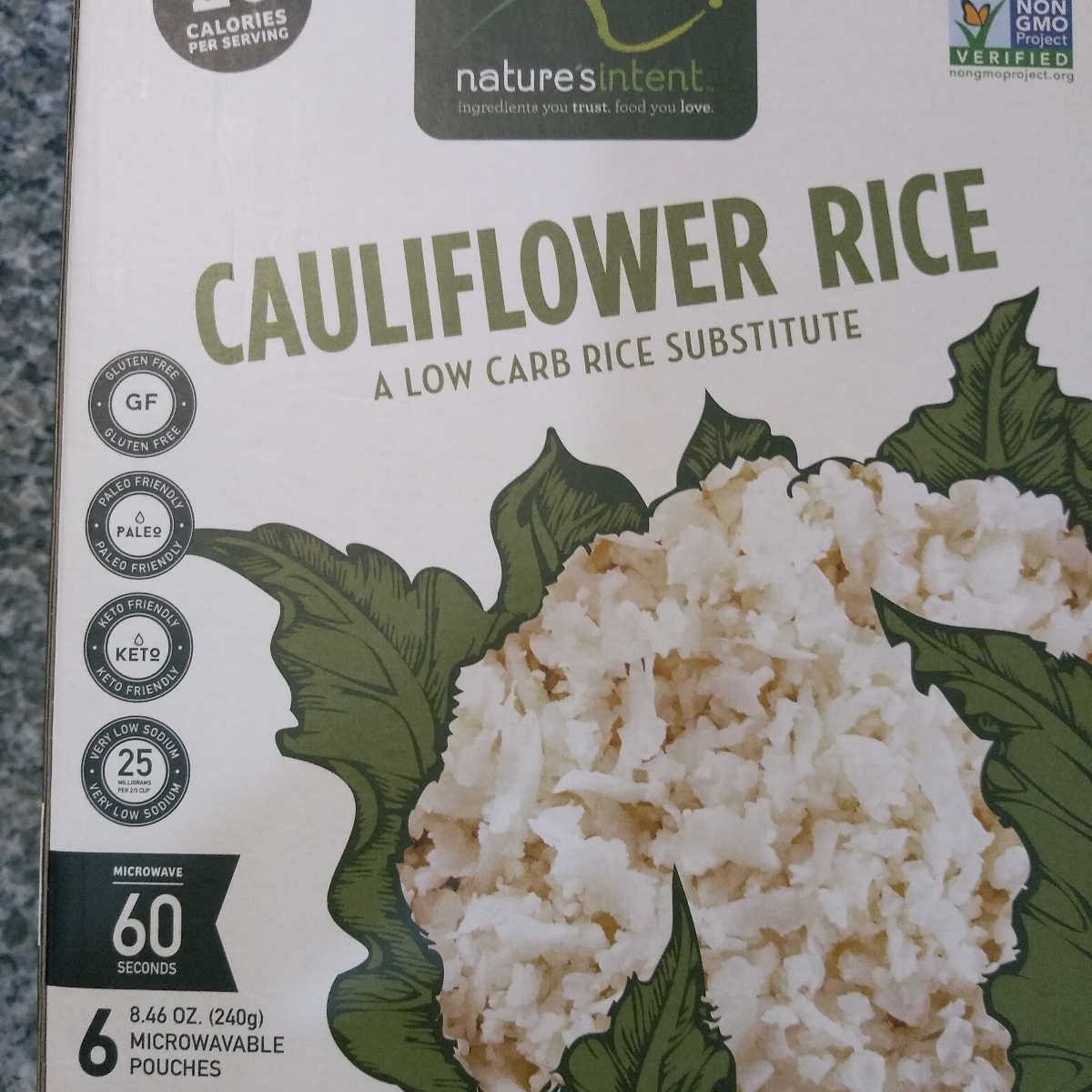 Nature's Intent Cauliflower Rice Reviews abillion