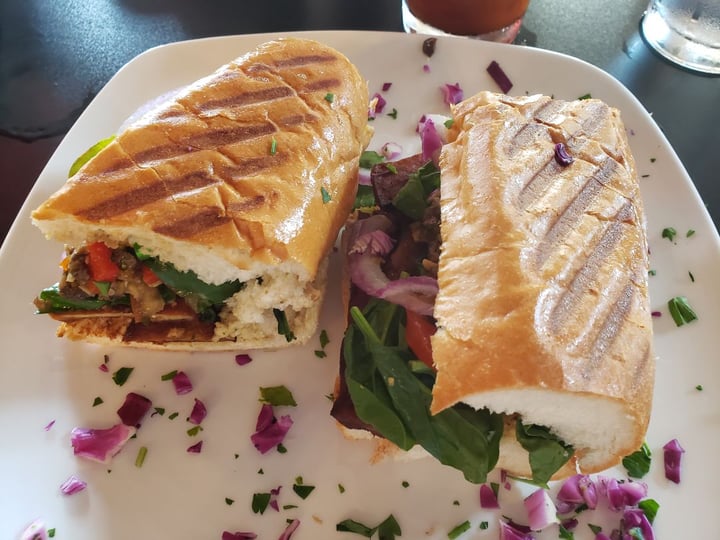 photo of End Of The Line Cafe Muffaletta shared by @norcalvegan on  26 Jul 2019 - review