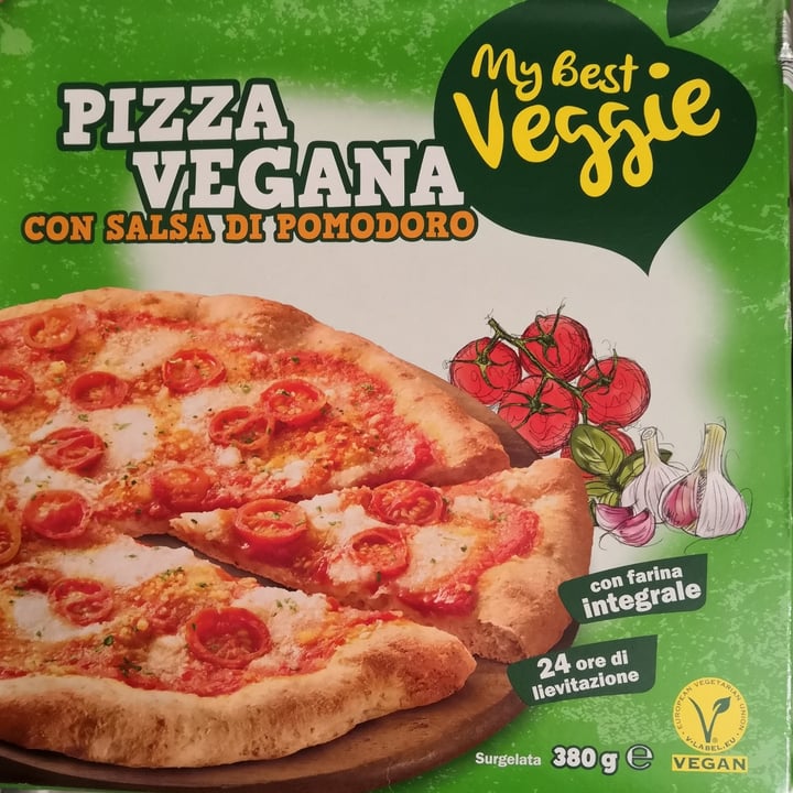 photo of My Best Veggie Pizza vegana shared by @totoro on  10 Oct 2020 - review