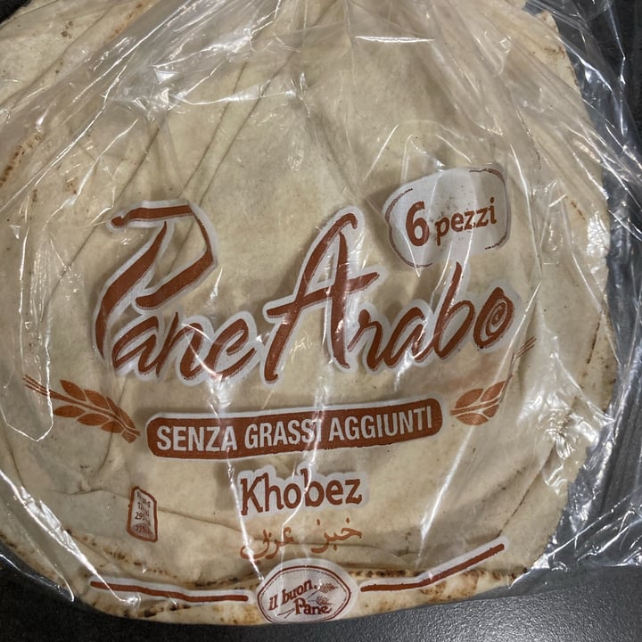 photo of Il buon pane Pane arabo khobez shared by @carolae on  05 Dec 2022 - review