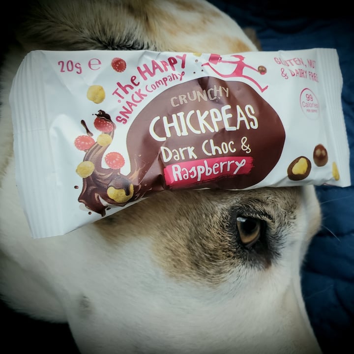 photo of The Happy Snack Company Roasted Chickpeas (Dark Choc and Raspberry) shared by @itsjustmel on  13 Nov 2021 - review