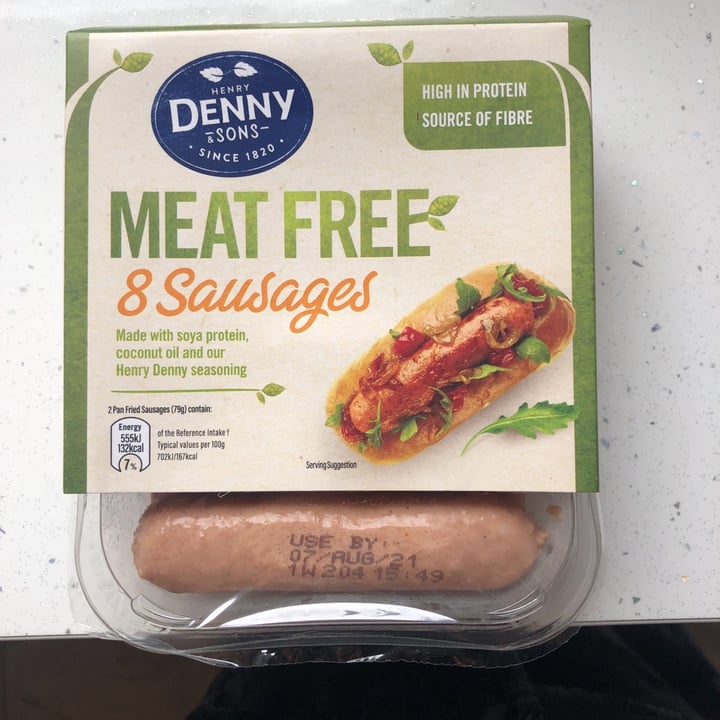 review photo of Denny Meat Free Sausages shared by @rachelb29 on 31 Jul 2021 - review