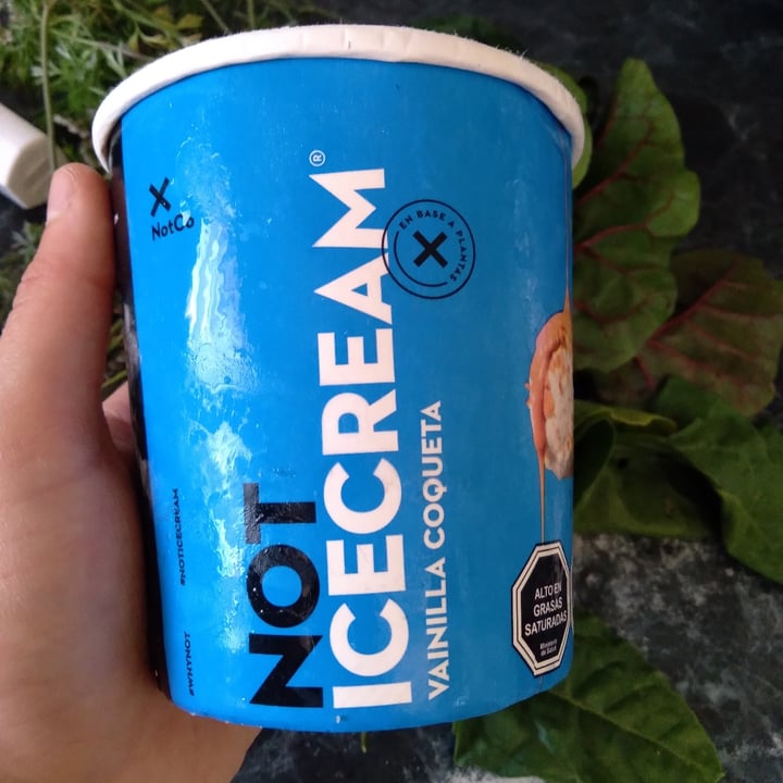 photo of NotCo Not Icecream Vainilla Coqueta shared by @franciwi on  16 Sep 2021 - review