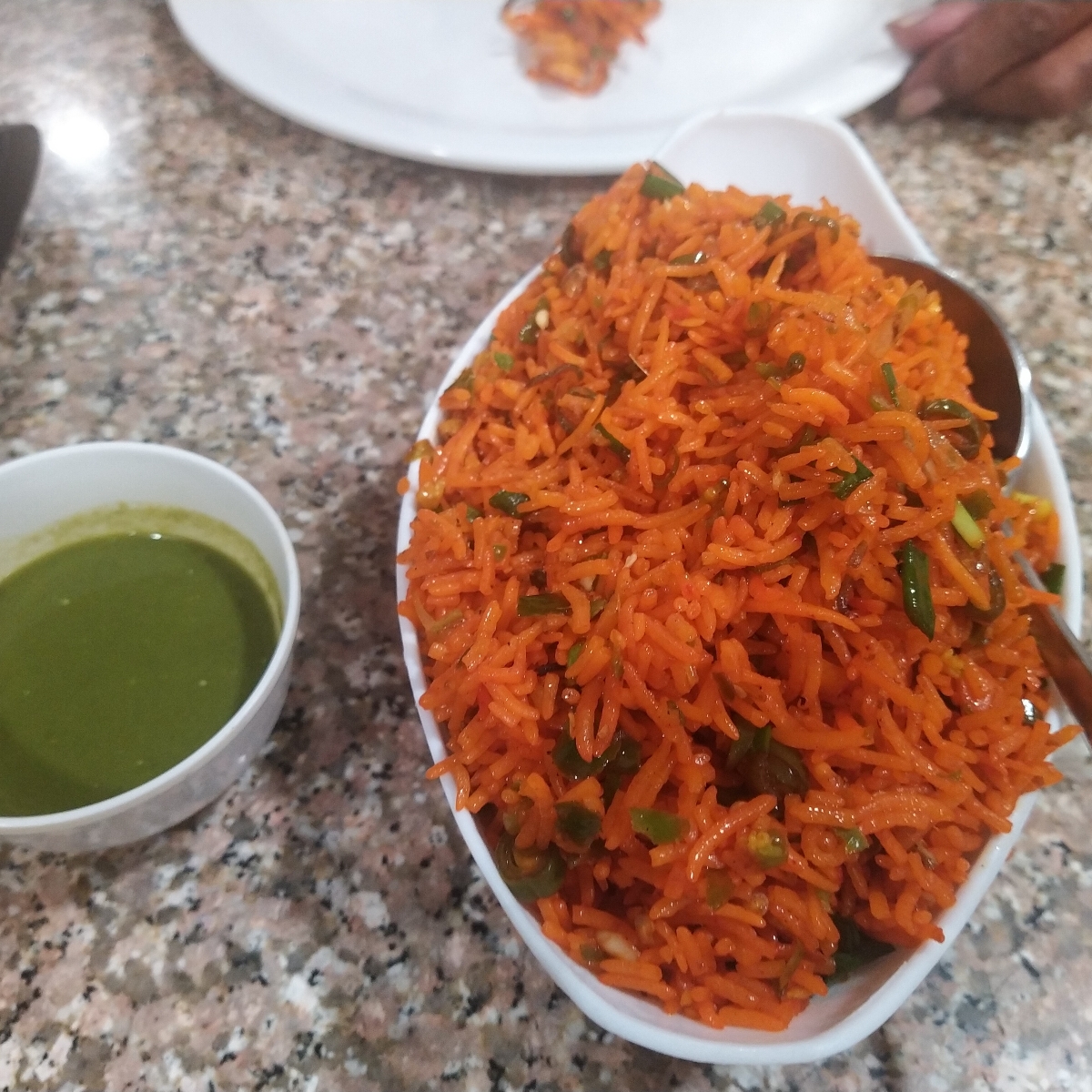 Veg Triple Style Schezwan Rice at Crystal Palace, Multi-cuisine ...