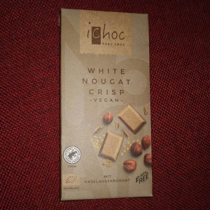 review photo of iChoc White Nougat Crisp Vegan Milk-like shared by @veganultrarunner68 on 21 Feb 2022 - review