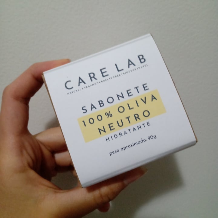 photo of CARE LAB Sabonete 100% Olivia Neutro  shared by @veganamineira on  03 Aug 2022 - review