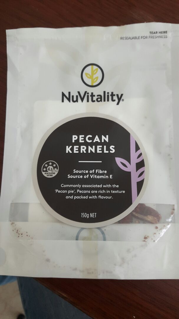 photo of NuVitality Pecan Kernels shared by @darkchocoholic on  09 Dec 2018 - review