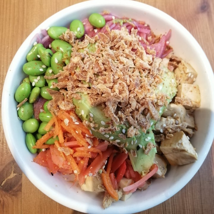 photo of The Poke Co - Sea Point ‘Make Your Own’ Poke Bowl shared by @backtoroots on  24 Sep 2020 - review