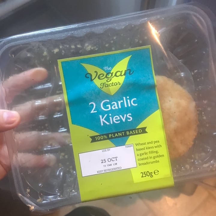photo of The Vegan Factor Garlic Kiev shared by @jessierobb on  18 Oct 2020 - review