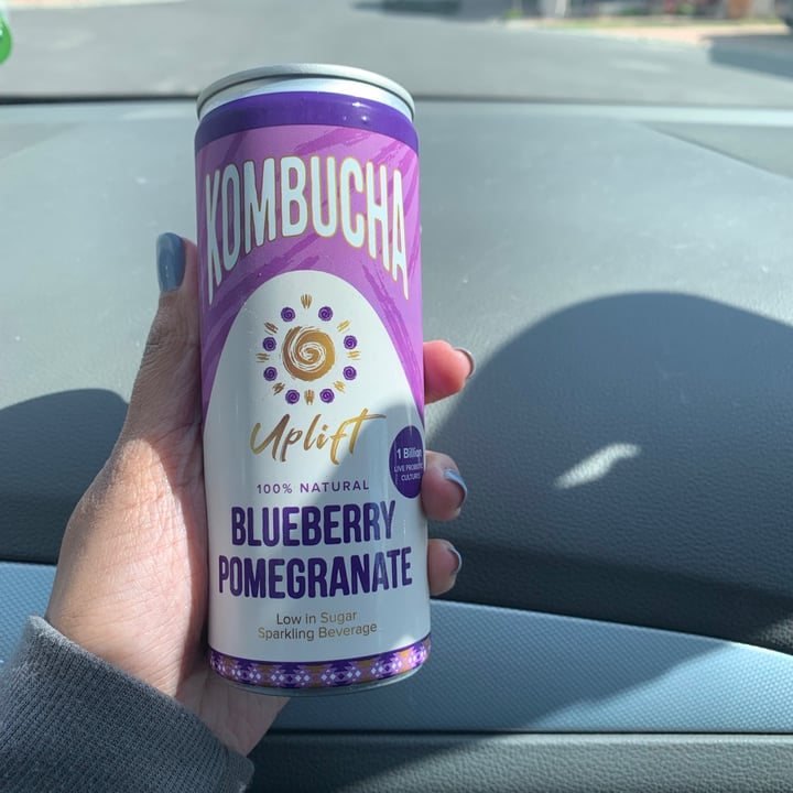 photo of Uplift Blueberry Pomegranate Kombucha shared by @niroshap on  02 Sep 2021 - review