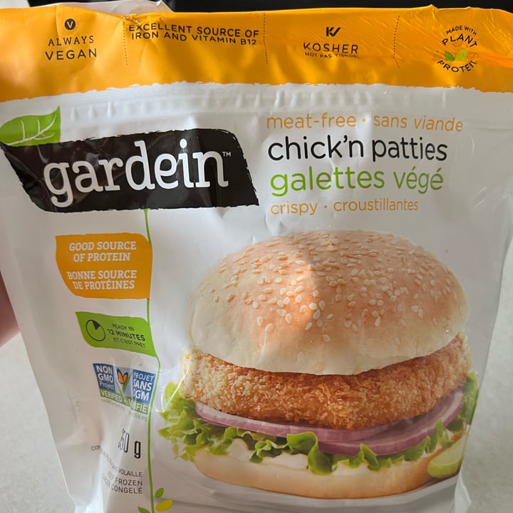 review photo of Gardein Chick'n Patties shared by @tamirescanadabrazil on 13 May 2022 - review
