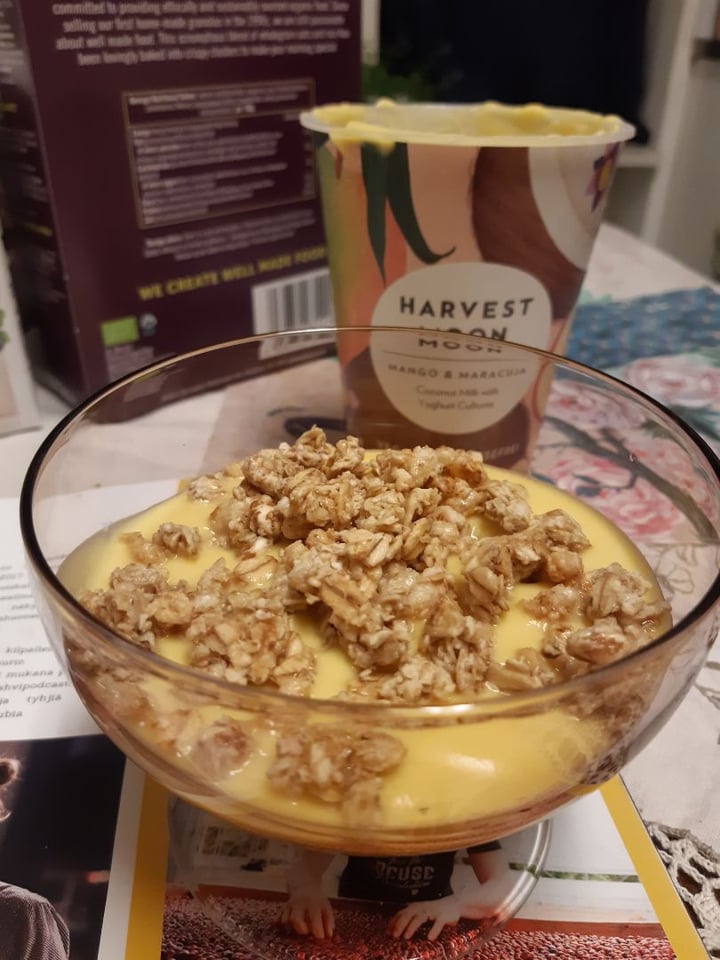 photo of Harvest Moon Mango & Maracuja Coconut Milk Yoghurt shared by @veganhaven on  13 Dec 2019 - review