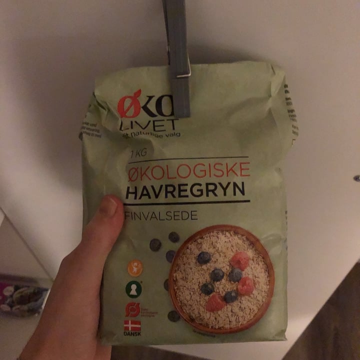 photo of Øko  livet Oatmeal shared by @inesfvmaria on  14 Dec 2020 - review