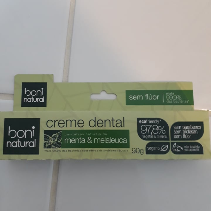 review photo of Boni natural Creme Dental shared by @laide on 08 May 2022 - review