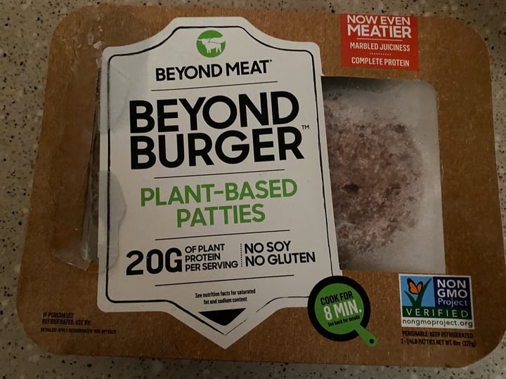 photo of Beyond Meat Beyond Burger Plant-Based Patties shared by @erinamerman on  22 Apr 2020 - review