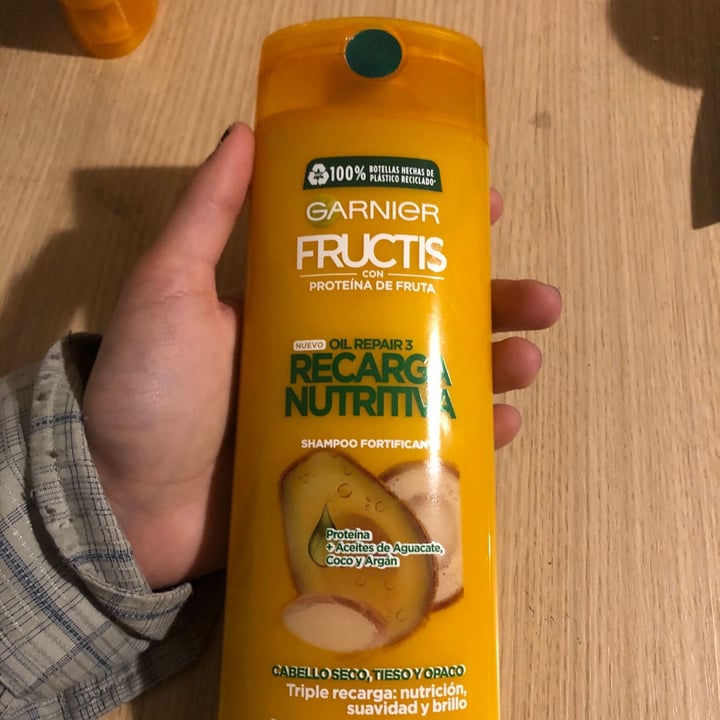 review photo of Garnier acondicionador recarga nutritiva shared by @blu3la on 21 Jul 2022 - review