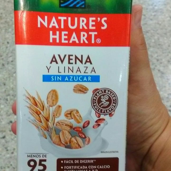 photo of Nature's Heart Leche de Avena y Linaza ( Sin azúcar) shared by @gdc on  05 Sep 2020 - review