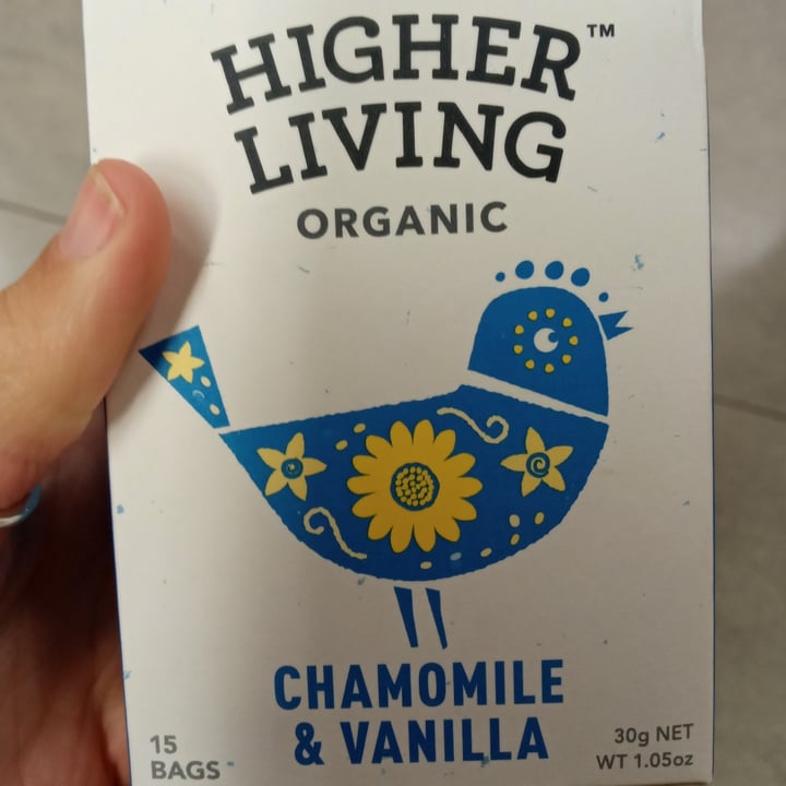 photo of Higher Living Camomile Vanilla Tea shared by @fruitfulfig on  31 Aug 2020 - review