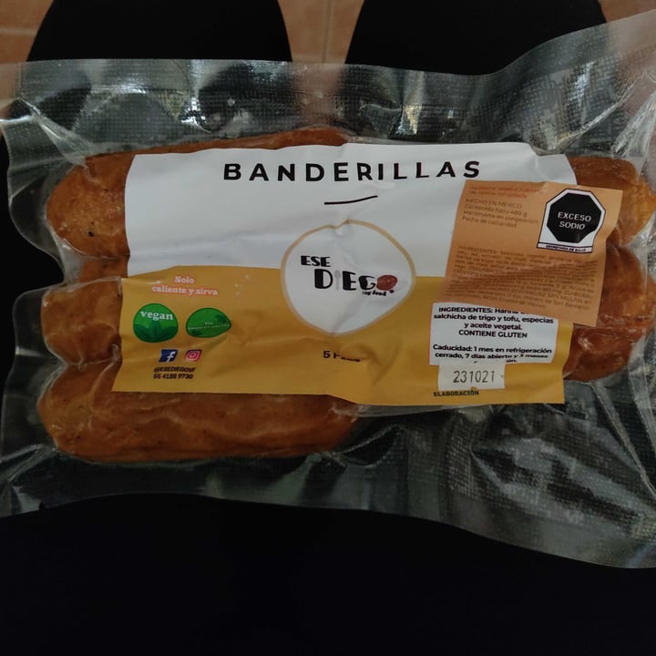 photo of Ese Diego Veg Food Banderillas shared by @agnesalf on  23 Aug 2021 - review