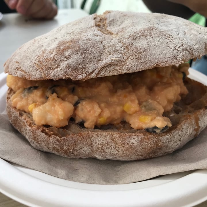 review photo of La Casita Desayunos y Pinchos Bocadillo ensaladilla con adobo shared by @sara-iridescent on 11 Sep 2021 - review