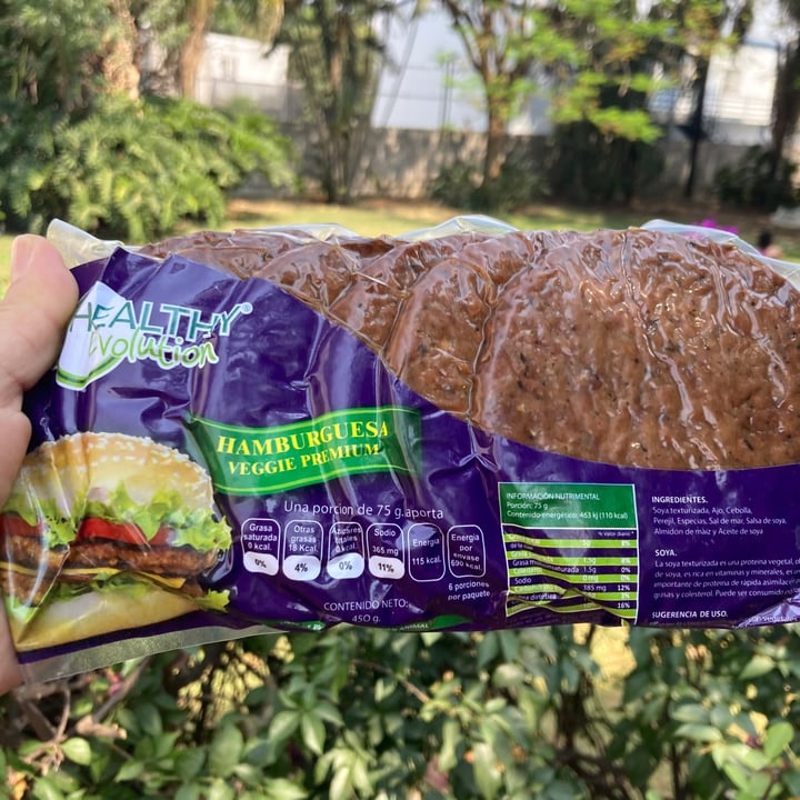 photo of Healthy Evolution Hamburguesa Veggie Premium shared by @abi88 on  03 May 2021 - review