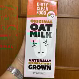 dirty clean food