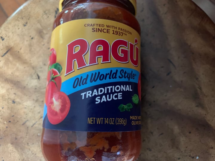 photo of Ragu Traditional Sauce shared by @jeremytheape on  11 May 2022 - review